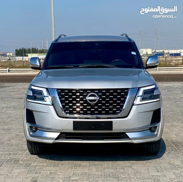 نيسان ارمادا SV 2021 محول نيسان بترول 2022 من لخارج وداخل  اصلي  4X4