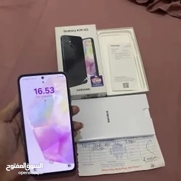 Samsung A35  5G BMSكفالة الوكيل الرسمي