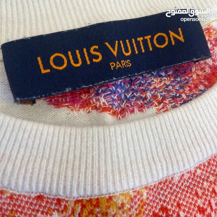 LOUIS VUITTON 2021 Watercolor Monogram Knitted T-Shirt