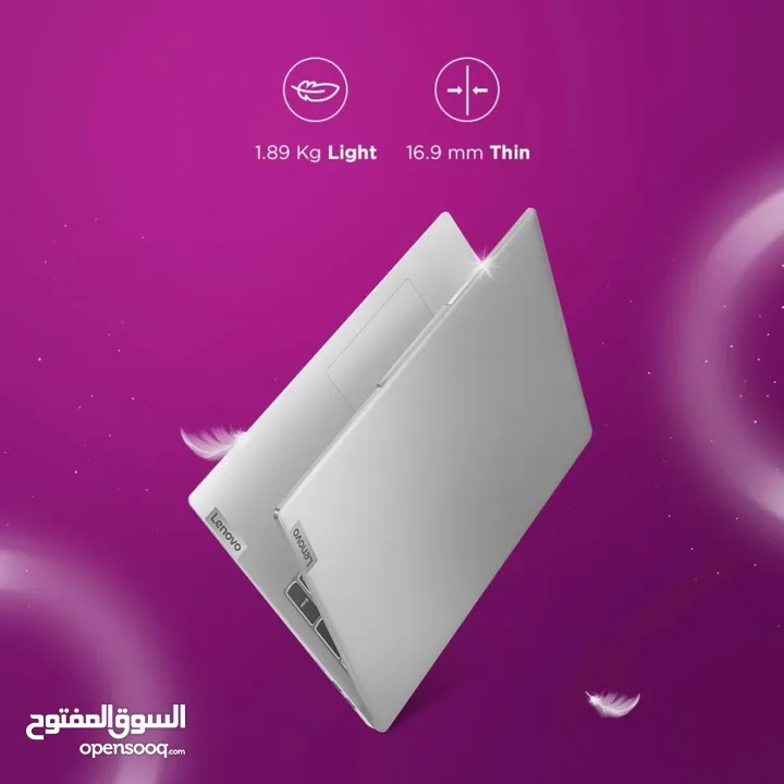 لابتوب LENOVO SLIM 3 CORE I3  جيل 13 +SSD +8GB RAM اعلى فئه جديد بسعر مغري لفتره محدوده وبسعر حرق