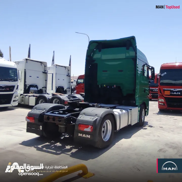 راس تريلا تك MAN TGX 18.500 4X2 BLS 2020 كفالة الوكيل لمدة 3 شهور