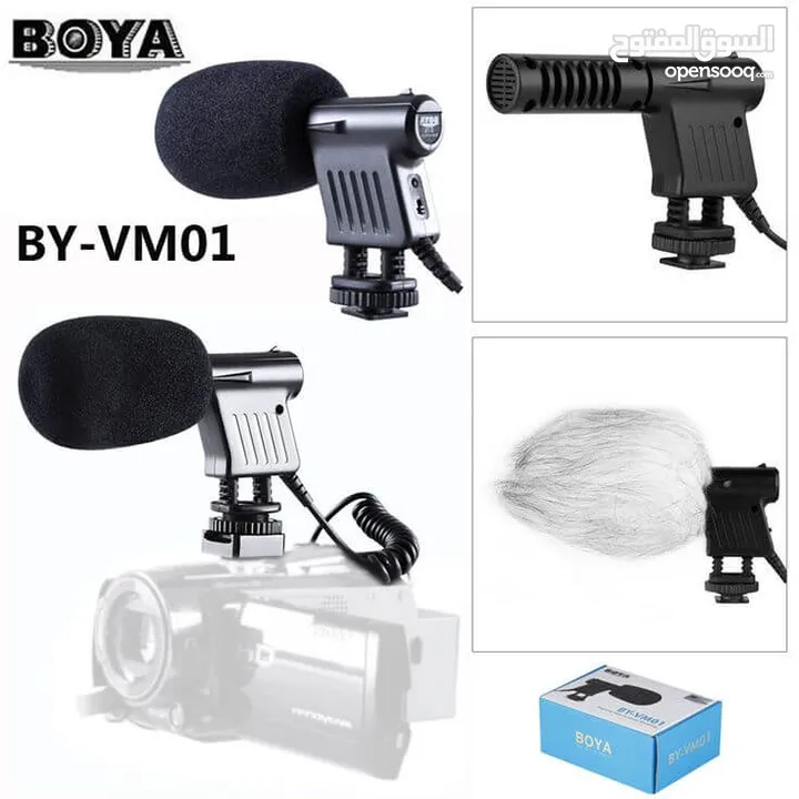 ميكرفون كاميرا Directional Video Condenser Microphone for Canon Nikon DSLR Camco