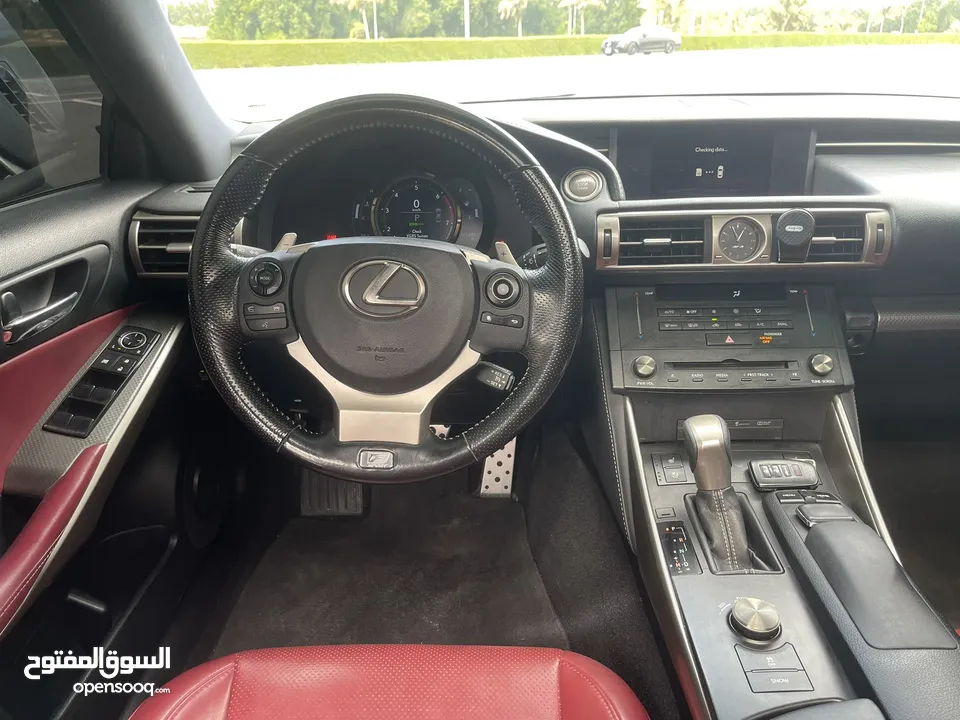 Lexus Is200T F Sport Limited Full Options 2016 Model Very Clean Condition