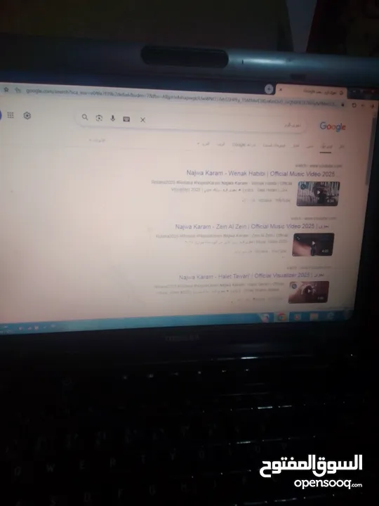 لاب توب نوع توشيبا