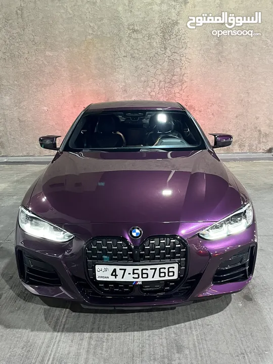 Bmw G22 4 series Coupe 2022  kit M interior/exterior Low Mileage 11000km  وارد.               اوروبي