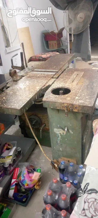 ماكنة نجارة وعدتها للبيع