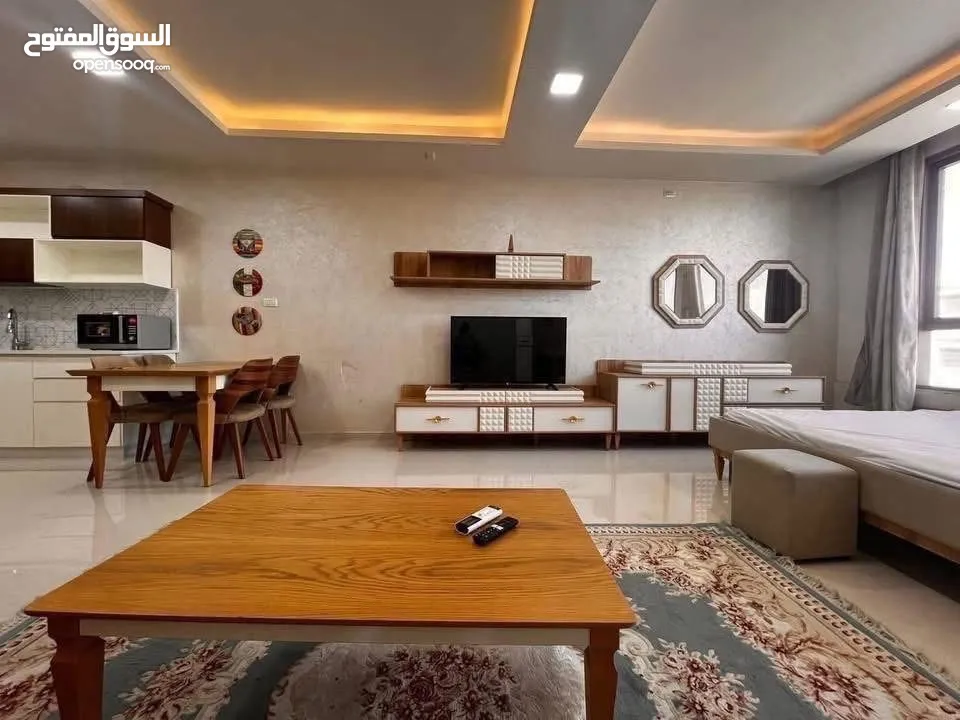 استوديو مفروش للايجار في المصيون قرب المجلس التشريعي