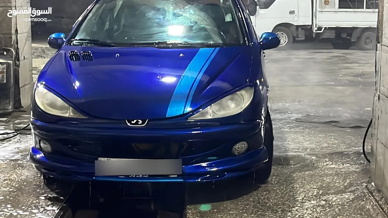 بيجو 206 موديل 2004 جير اوتوماتيك توب ترونيك ماتور 1400cc، الأجمل في الأردن