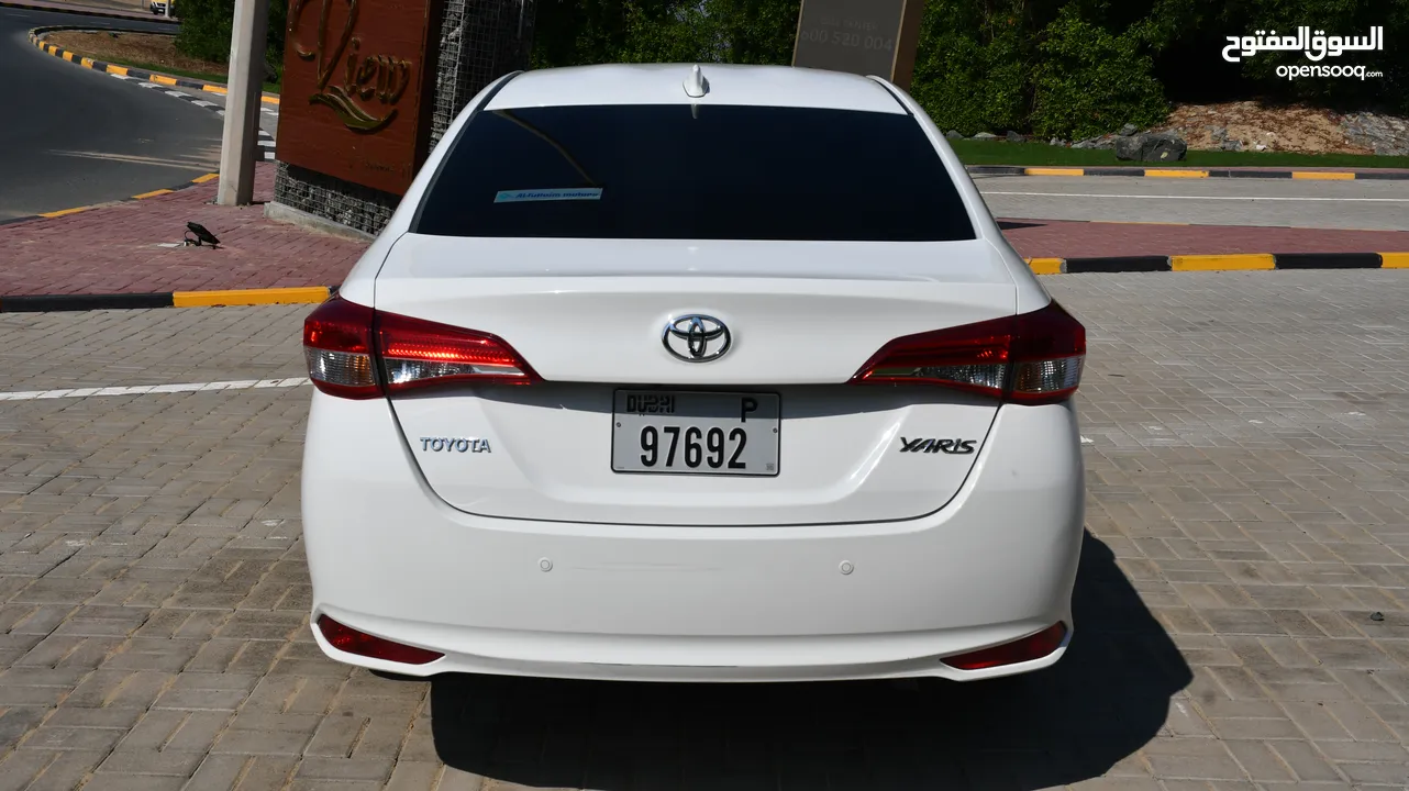 Available for Rent Toyota-Yaris-2022 (Monthly-2000 Dhs)