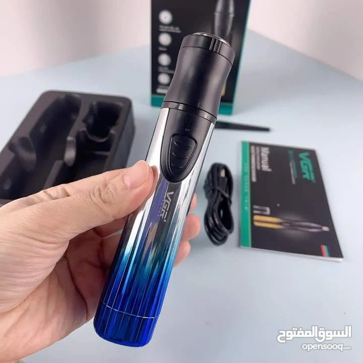 ماكينة حلاقه2في1 VGR  للانف والاذن والوجه حلاقه ماكنه ازاله شعر الانف و الاذن حلاقة
