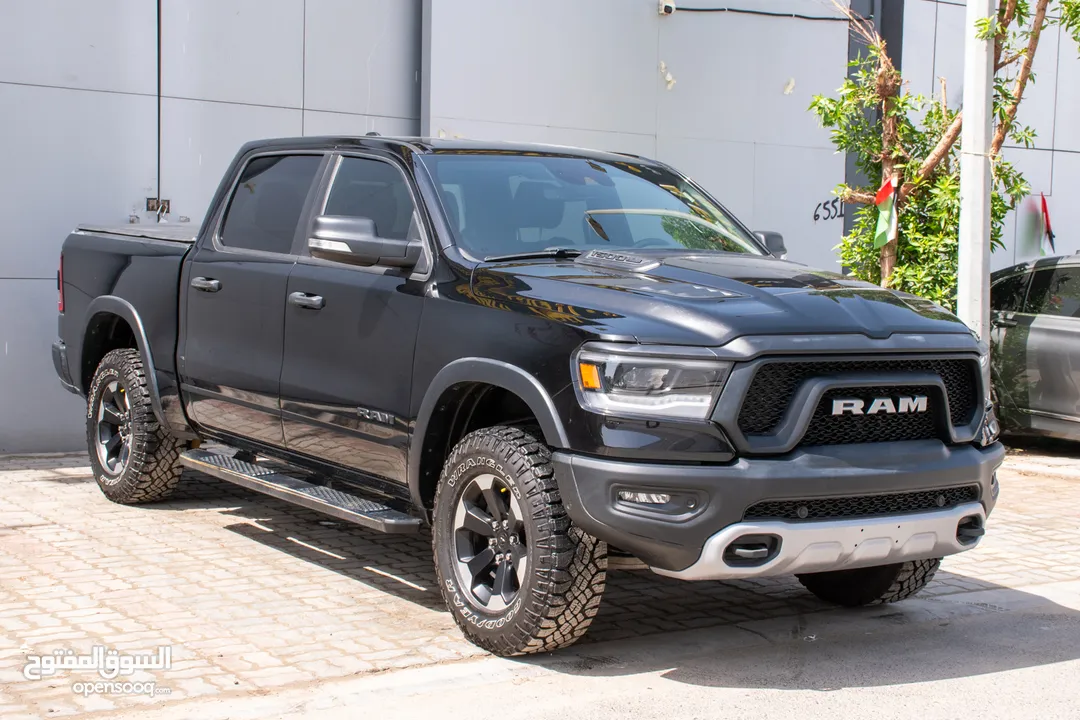 DODGE RAM REBEL 2023 CANADIAN SPEC CLEAN TITLE   وارد كندا خالي من الحوادث تدخل السعودية