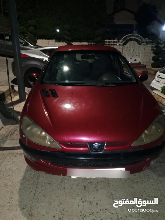 بيجو 206 موديل 2004 اتوماتيك غير مرخصه الترخيص عند البيع  للتواصل عبر الواتس اب فقط