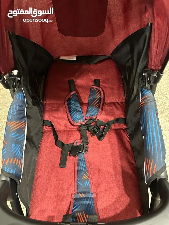 Baby stroller and bouncer