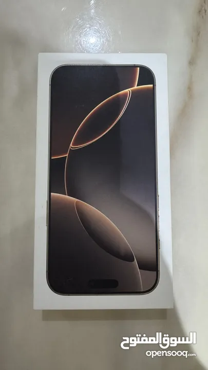 iPhone 16Pro Max Desert Titanium 512GB