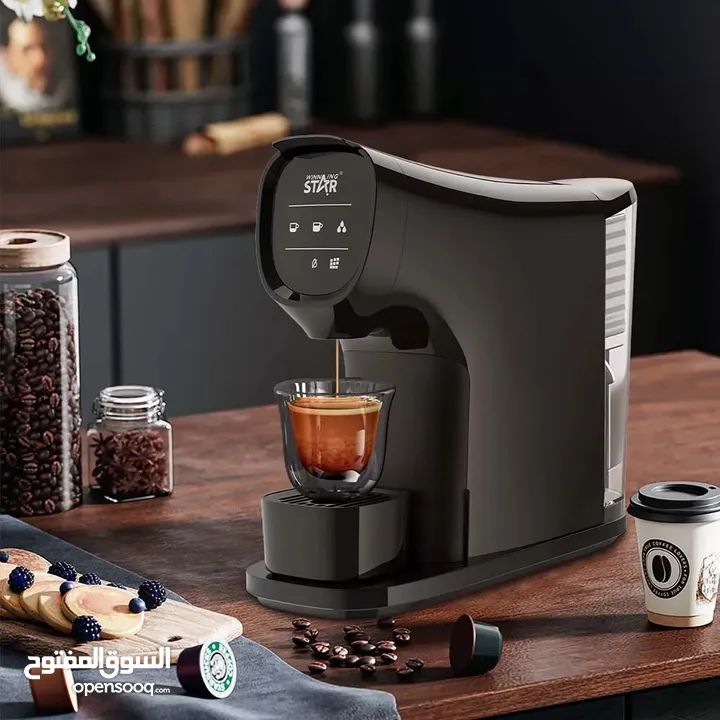 آلة قهوة بالكبسولات جوده عاليه من ويينج ستار