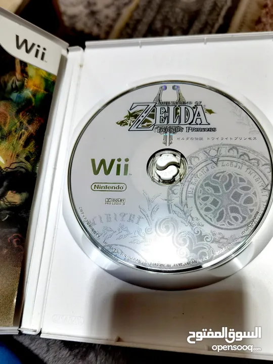 Nintendo Wii game the legend of Zelda