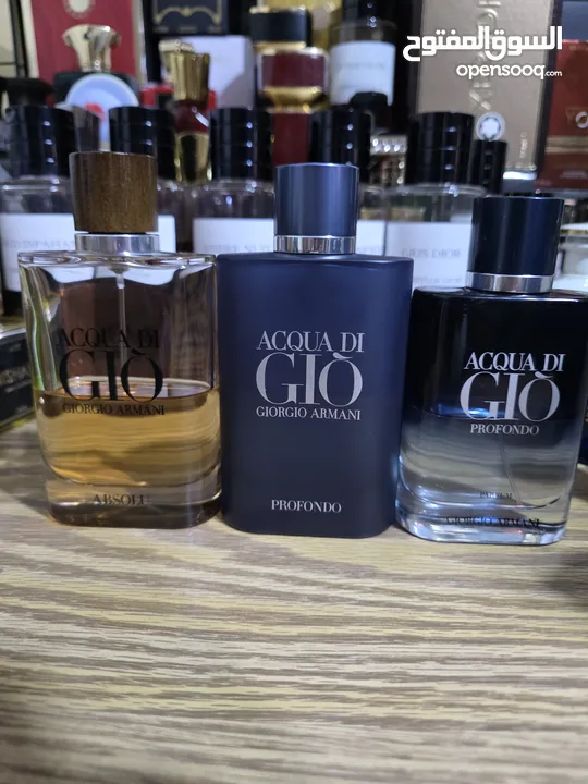 عطور أصلية منوعة للبيع