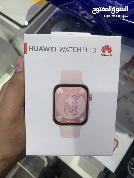 Huawei watch fit 3 pink