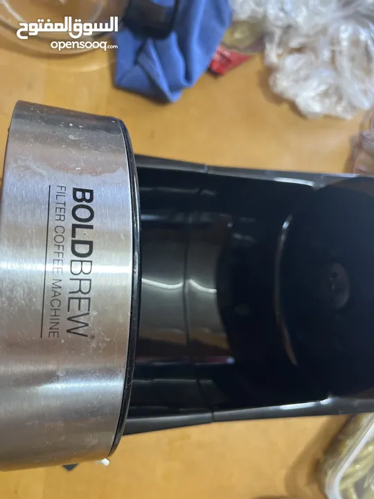 ماكينه صنع القهوه العميد امريكي بولد برو جديده 800 واط لون اسود   ، COFFE MAKER