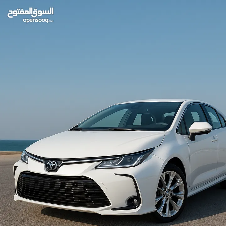 تويوتا كورولا هايبرد  2025 عداد زيرو  TOYOTA COROLA HYBRID 2025