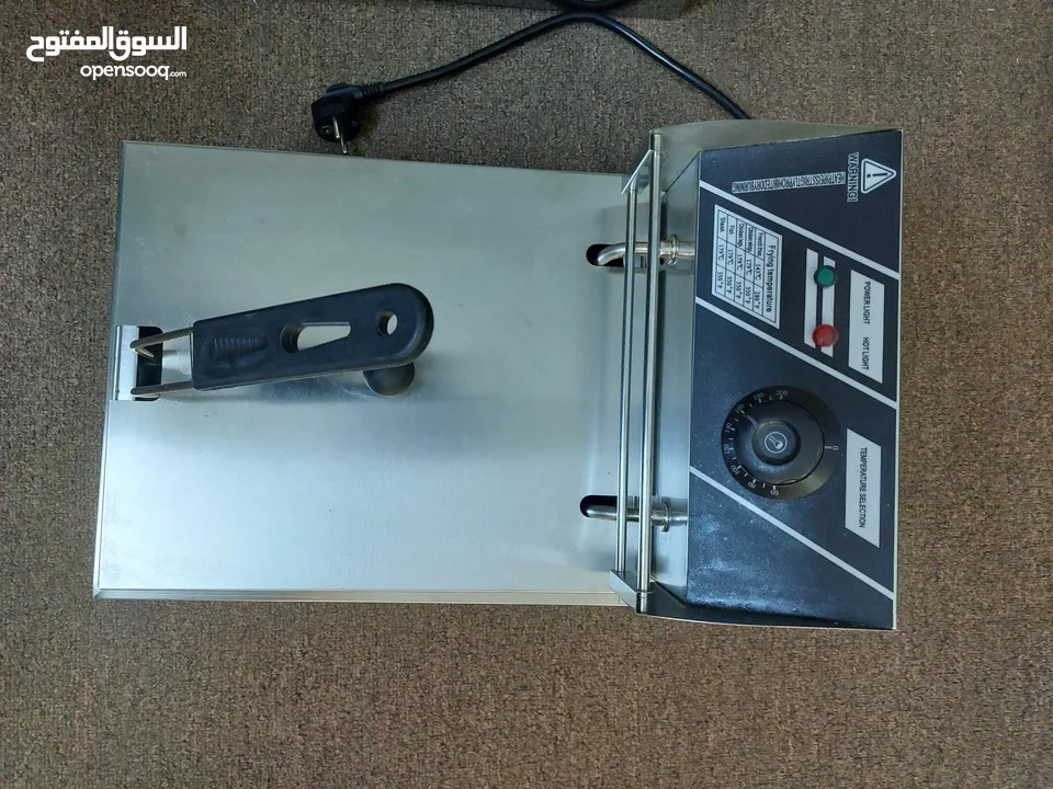 الات قلي بطاطا كهرباء ستانلس ستيل