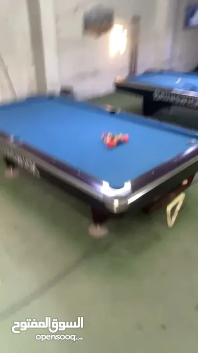 عدة قهوة وبلياردو