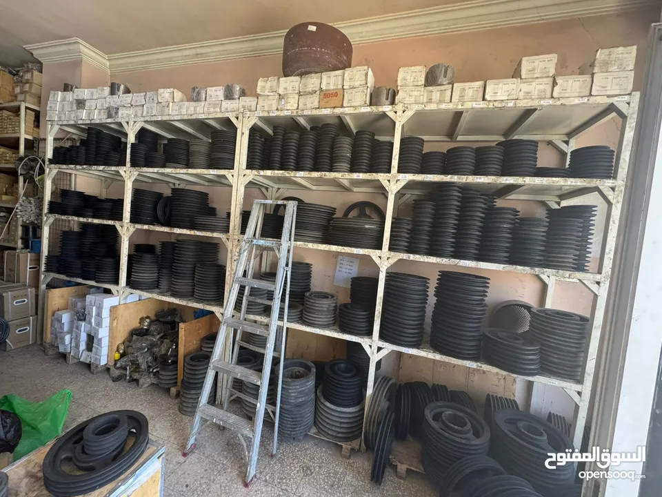 بكرات مواتير نظام بوكس / Taper Bush V-Belt Pulleys