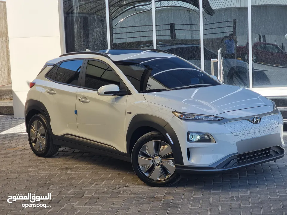 هيونداي كونا(حره)اعلا صنف مع فتحه 2020كرت ابيض،7جيد