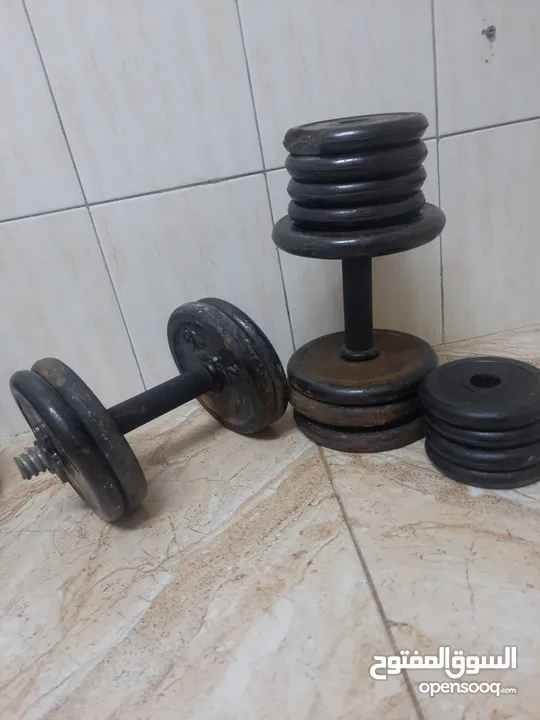 بسم الله دامبلز للبيع