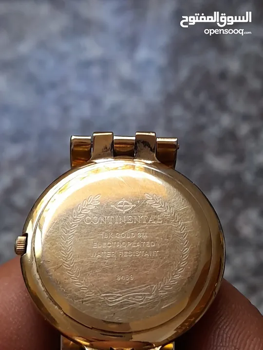 ساعة كونتينينتال مطلية بالذهب - (234121450) | السوق المفتوح