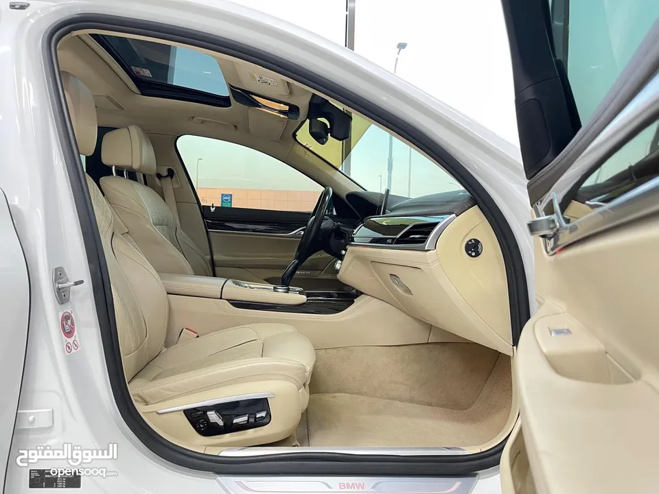 For Sale BMW 750i 2016 GCC Space Free Accident Very Clean Car V8 152000 KM