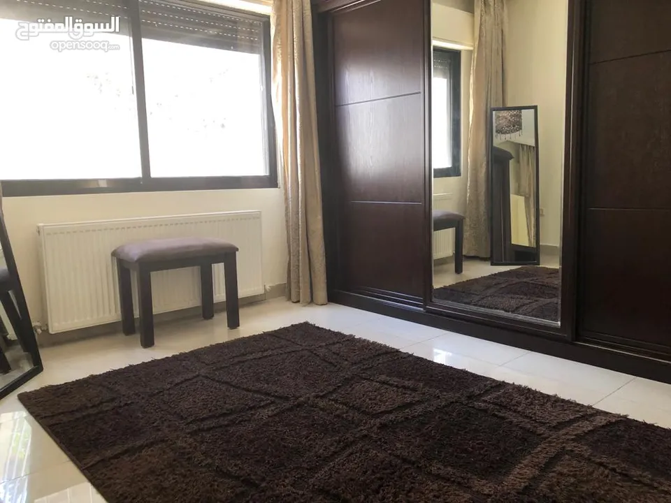 Furnished apartment for rentشقة مفروشة للايجار في عمان منطقة عبدون. منطقة هادئة ومميزة جدا
