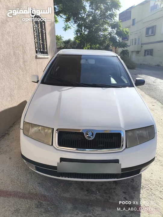 سكودا فابيا 2002 ماطور 1900 ديزل قطارة سولار