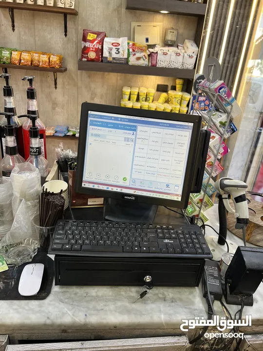 قهوة شارع للبيع بكافة معداتها