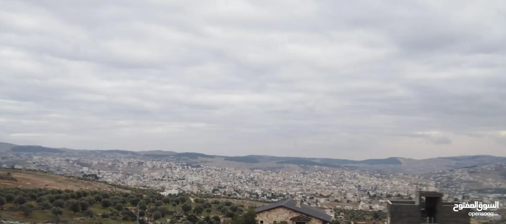 شاليه للبيع في جرش دوبلكس منطقة فندق غصن الزيتون