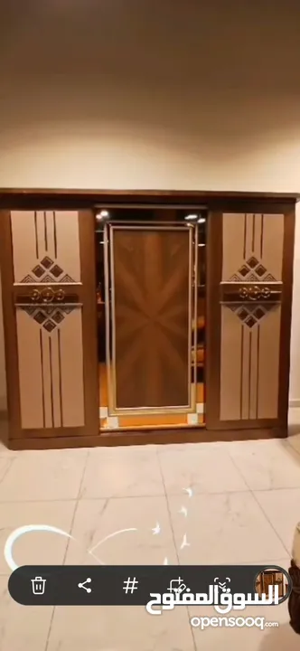 غرفة نوم مستوردة  صناعة مصرية راقية بتصميم عالمي! خشب الزان الممصري