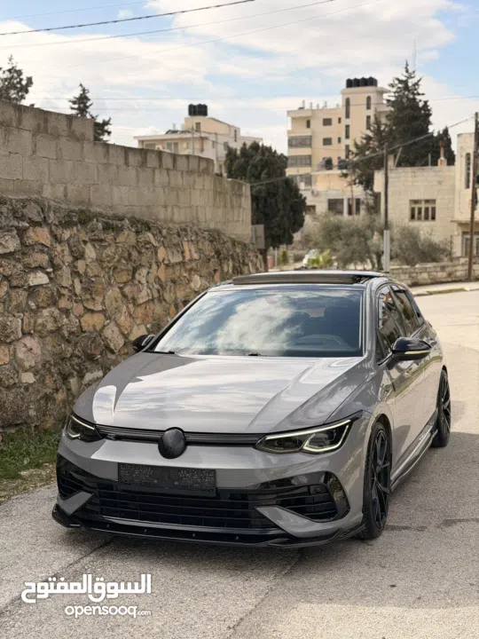 GOLF RLine // تعديل كامل اصلي R لون مميز  دهان شركة  رخصة و تامين لشهر 10  فل اضافات و زيادة