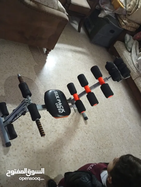 اجهزة رياضه بحالة ممتازة جدا