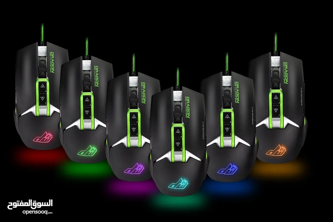 ماوس جيمنغ  Dragon War Gaming Mouse G-018