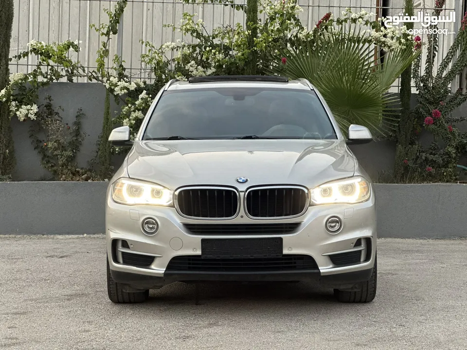 ديزل دبل تيربو Bmw x5 2017 6+1 عداد 85000 اصلي