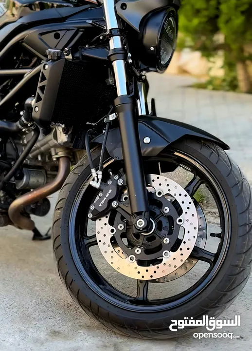 سوزوكي SV 650 موديل 2020 للبيع ممشى قليل جداً  5800Km بسعر قابل للتفاوض