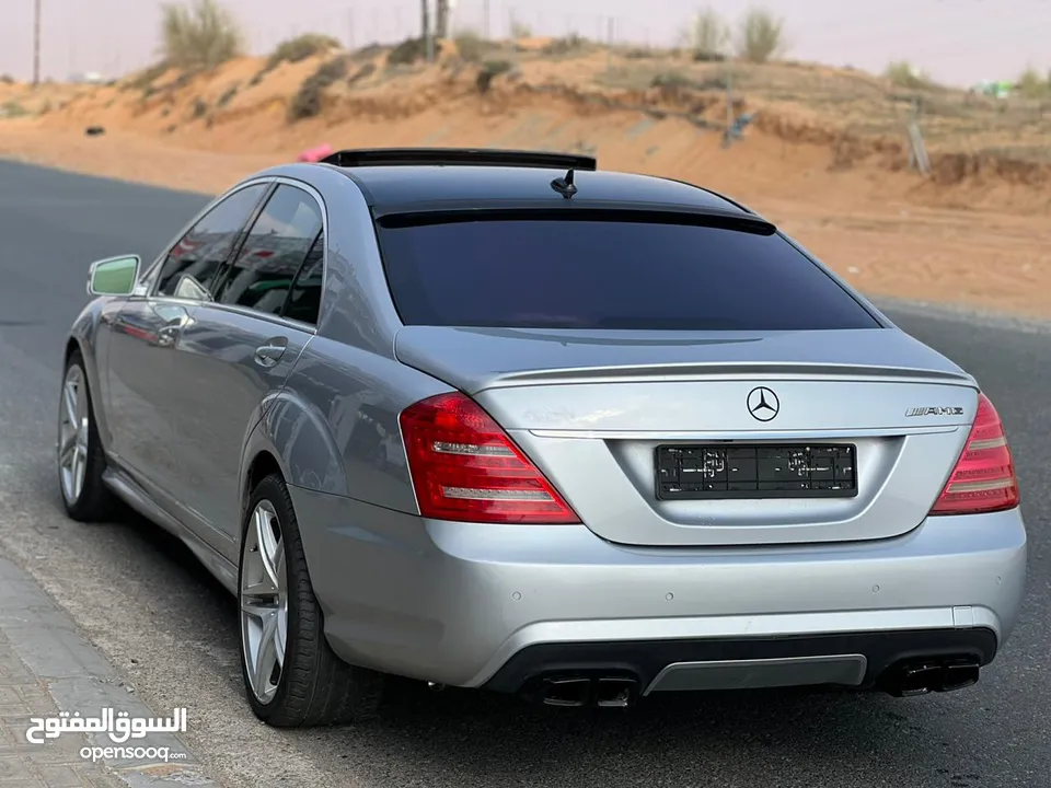 مرسيدس S550 موديل2012 فل اوبشن بحاله ممتازه