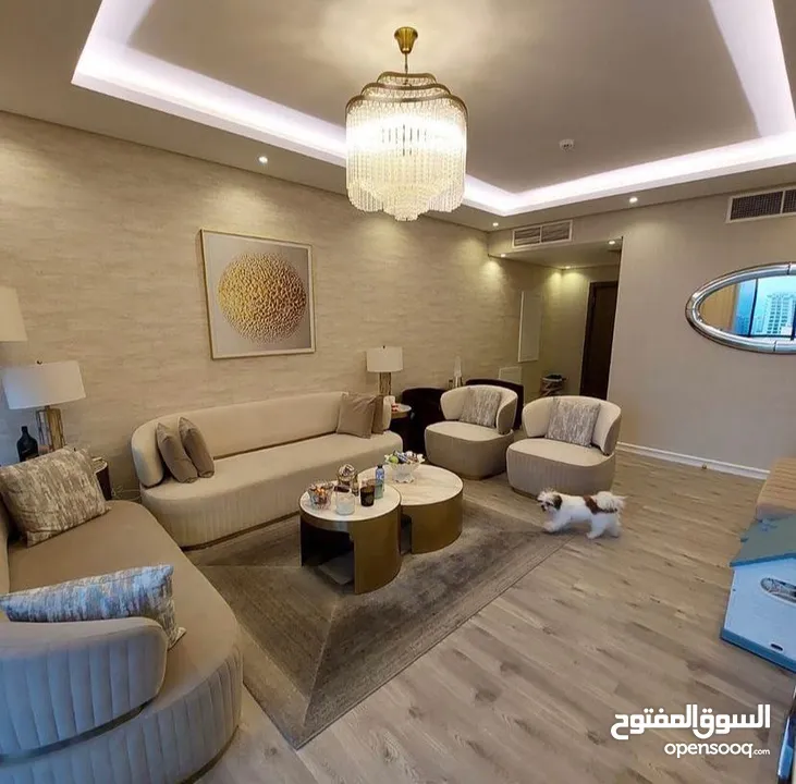 For rent in Amwaj luxury 3 bhk sea view  للإيجار في امواج شقه 3 غرف اطلاله بحريه