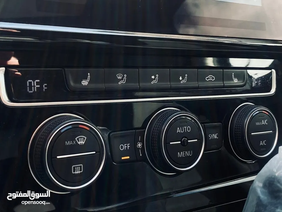 جولف Golf Tsi MK7.5 موديل 2018  بحالة الوكالة تسيير 2021  السيارة فللل اضافات