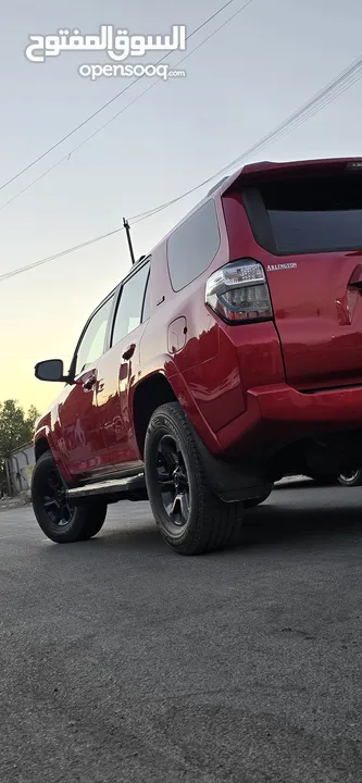 4runner sr5 red 2021 كلين