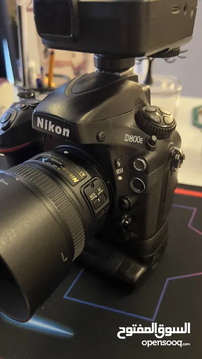 Nikon d800e  And battery grip