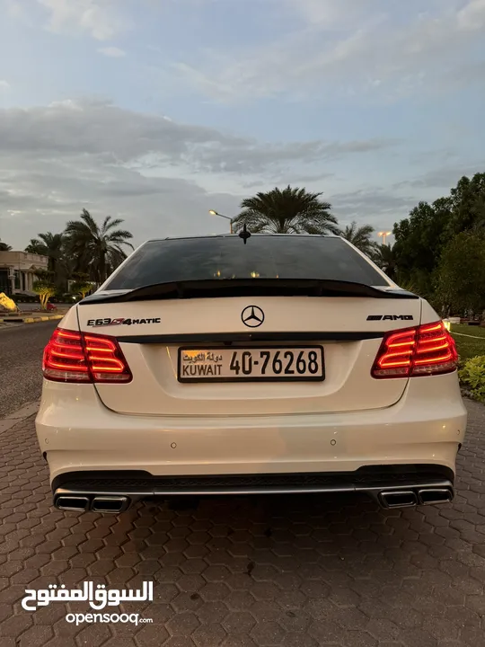 مرسيدس E63s AMG مويل 2015 بحالة فوق الممتازة