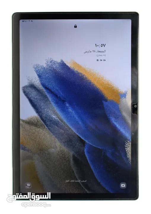 تابلت سامسونج Tab A8 استخدام خفيف وبحالة ممتازة