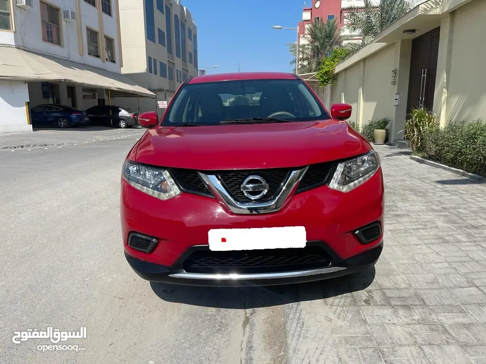 # NISSAN X-TRAIL ( YEAR-2015) RED COLOUR SUV 35 66 74 74