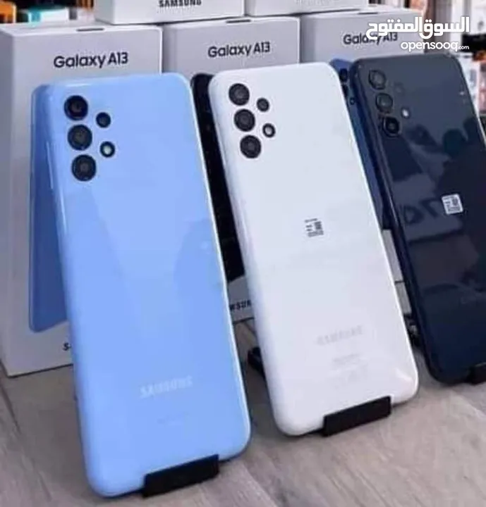 Samsung A13 جيجا 64 أغراضة والكرتونه الأصلية